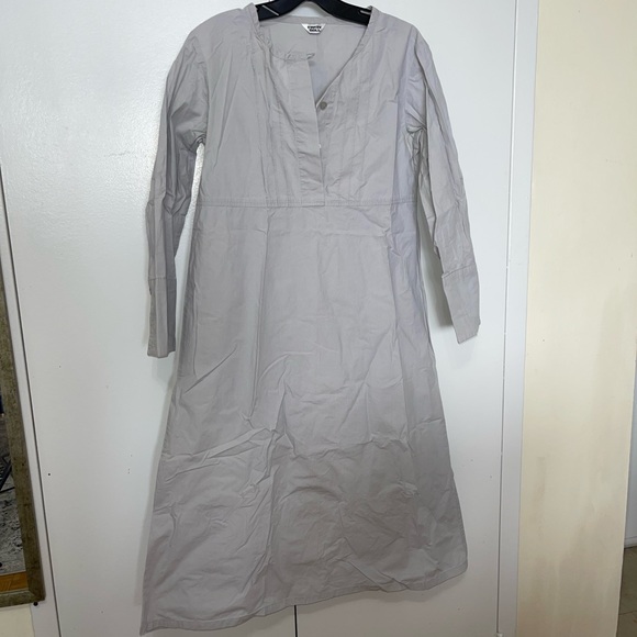 CRAZY DOLL midi cotton shirt style dress - Picture 6 of 8